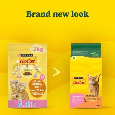 GO-CAT® Kitten Chicken, Turkey and Milk Dry Cat Food
