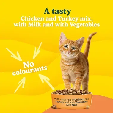 GO-CAT® Kitten Chicken, Turkey and Milk Dry Cat Food
