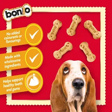 Bonio no added colourants or flavourings