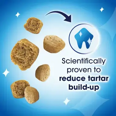 Scientifically proven to reduce tartar build-up