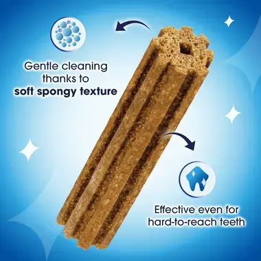 Gentle cleaning, effective even for hard-to-reach teeth
