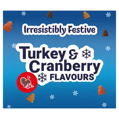 Irresistibly festive turkey & cranberry flavours