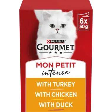 GOURMET™ Mon Petit Meaty Variety (Duck, Chicken and Turkey) Wet Cat Food