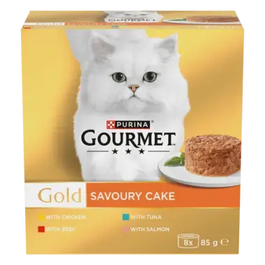 GOURMET™ Gold Savoury Cake Meat and Fish Variety Wet Cat Food