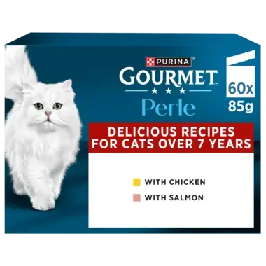 GOURMET™ Perle Senior 7+ Mini Fillets in Gravy Wet Cat Food