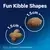 Fun Kibble Shapes