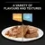A variety of flavours and textures with chicken and cod