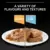 A variety of flavours and textures with chicken and cod