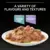 A variety of flavours and textures with ocean fish and turkey