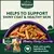 Helps to support shiny coat & healthy skin
