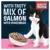 With tasty mix of salmon with vegetables