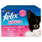 FELIX® Kitten Mixed Selection in Jelly (Chicken, Cod, Lamb, Plaice) Wet Cat Food