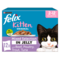 FELIX® Original Kitten Mixed Selection in Jelly (Beef, Poultry, Trout, Tuna) Wet Cat Food