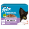 FELIX® Original Mixed Selection in Jelly (Tuna, Chicken, Salmon and Trout, Beef) Wet Cat Food