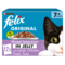 FELIX® Original 7+ Mixed Selection in Jelly (Lamb, Trout, Tuna, Chicken) Wet Cat Food