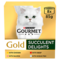 Gourmet Gold Succulent Delights with Chicken, Beef, Salmon, Ocean fish