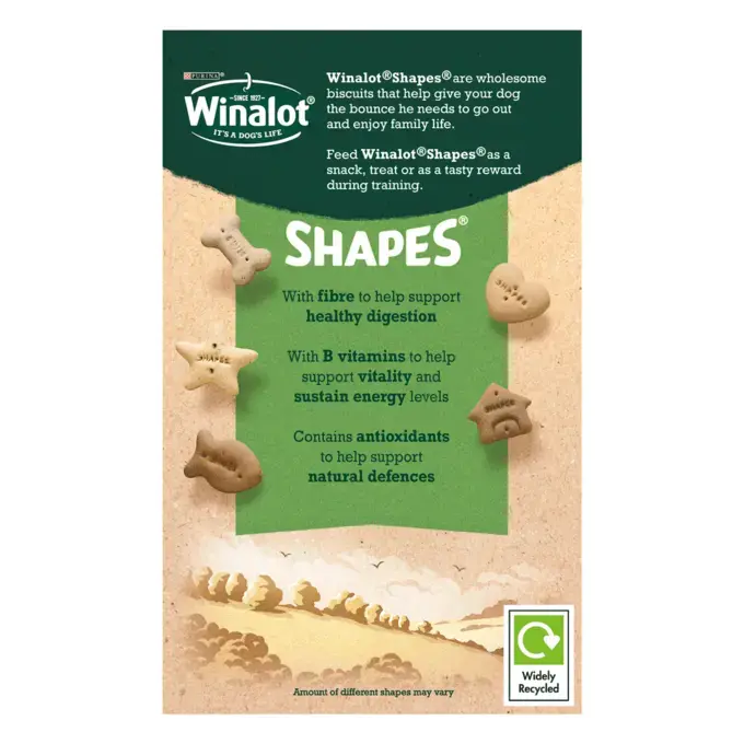 WINALOT Shapes Dog Biscuits Treats Purina