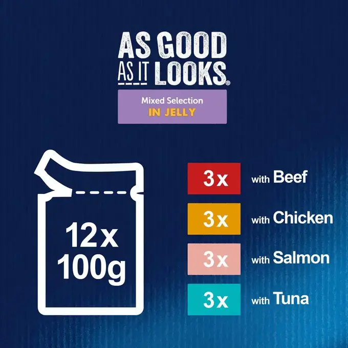 FELIX As Good As It Looks Mixed Selection Jumbo Pack Purina