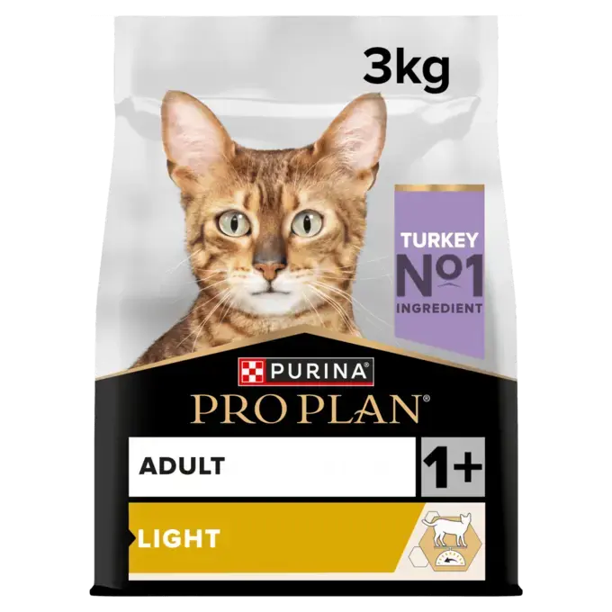 PRO PLAN® Light Turkey Dry Cat Food | Purina UK