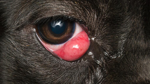 is dog cherry eye contagious