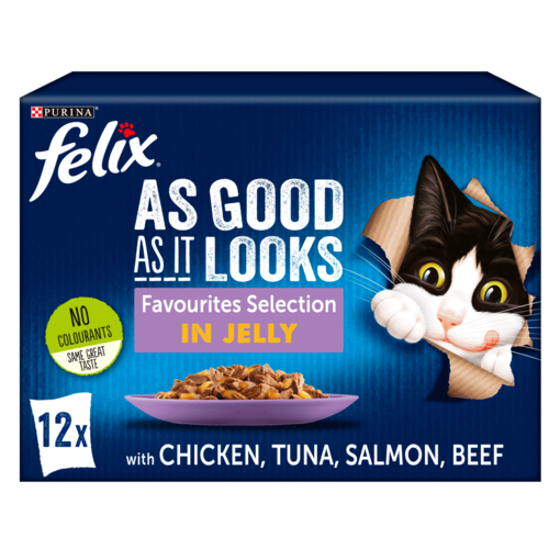 FELIX® As Good As it Looks Favourites Selection Wet Cat Food
