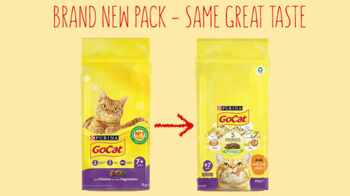 GO-CAT® 5 Brand New Pack - Same Great Taste