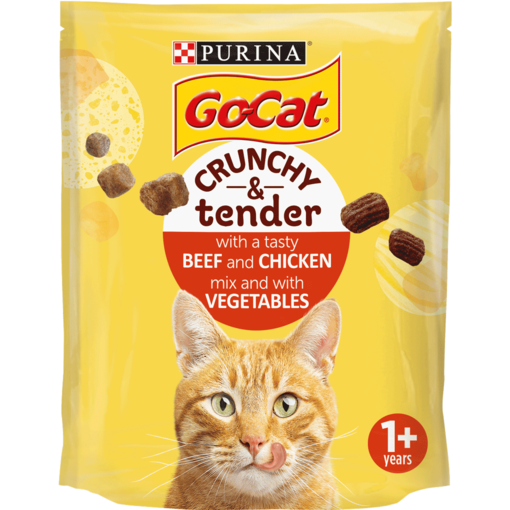GO-CAT® Crunchy and Tender Beef and Chicken Dry Cat Food