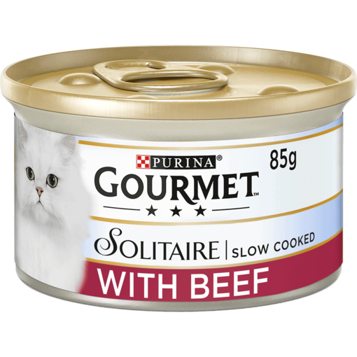 GOURMET® Solitaire Beef Wet Cat Food