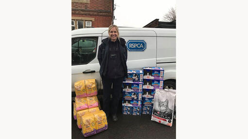RSPCA food donations