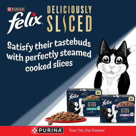 Felix Deliciously Sliced - satisfy their tastebuds with perfectly steamed cooked slices