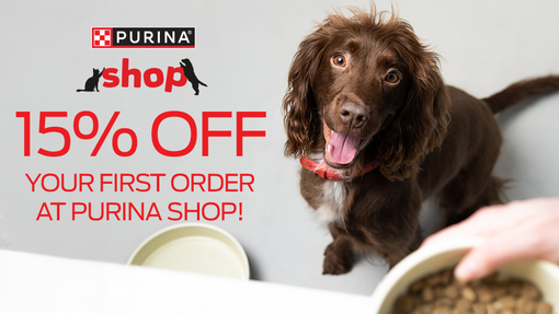 Purina Shop 15% off first orders