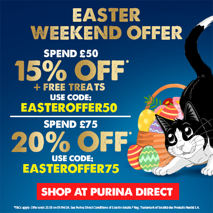 Easter Weekend Offer on Purina Direct