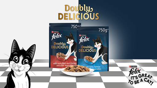 Doubly Delicious dry product range