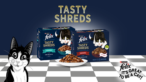 Tasty Shreds range