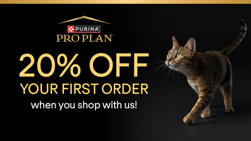 PRO PLAN Shop 20% off your first order