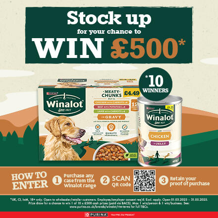 Stock up for your chance to win £500