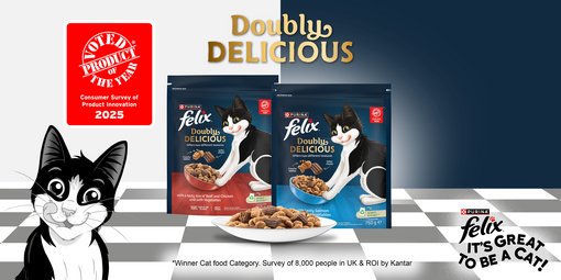 Double Delicious Dry products voted product of the year 2025