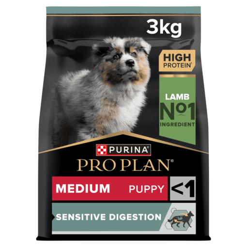 PRO PLAN® Medium Puppy Sensitive Digestion Lamb Dry Dog Food