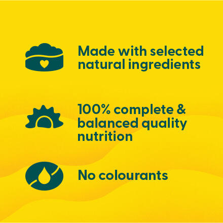 Go-Cat made with natural ingredients, complete and balanced with no colourants