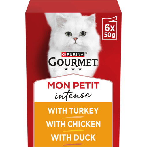 GOURMET™ Mon Petit Meaty Variety (Duck, Chicken and Turkey) Wet Cat Food