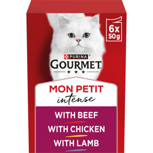 GOURMET™ Mon Petit Meaty Variety (Beef, Chicken and Lamb) Wet Cat Food