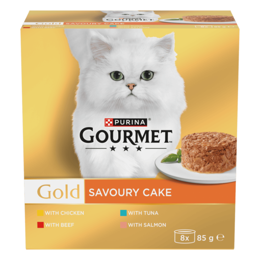 GOURMET™ Gold Savoury Cake Meat and Fish Variety Wet Cat Food