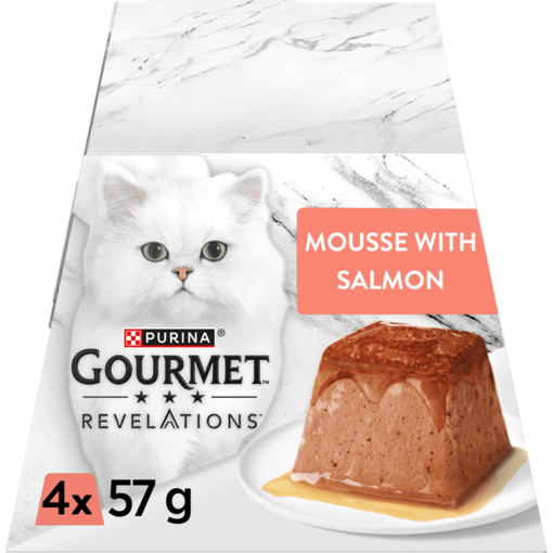GOURMET™ Revelations Mousse with Salmon Wet Cat Food