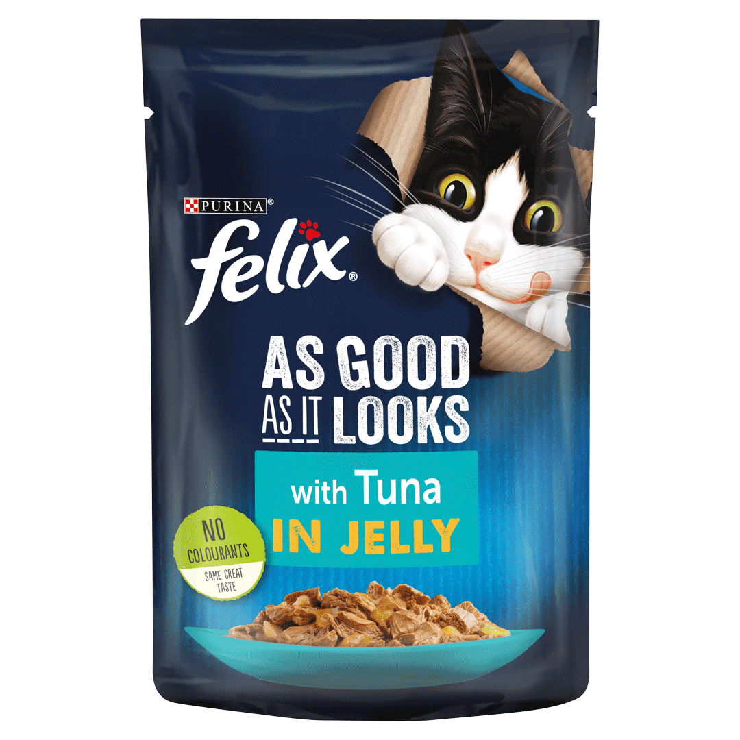 FELIX® As Good As it Looks Tuna in Jelly Wet Cat Food