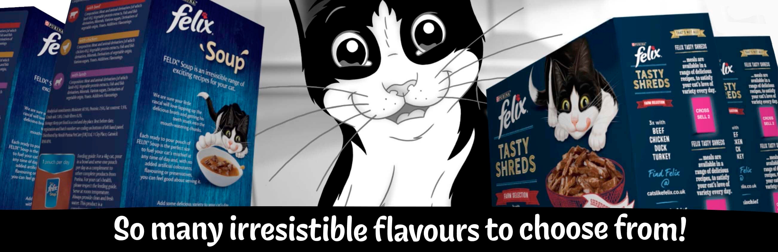 So many irresistible flavours to choose from! So many irresistible flavours to choose from!
