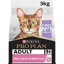 PRO PLAN® Delicate Digestion Turkey Dry Cat Food