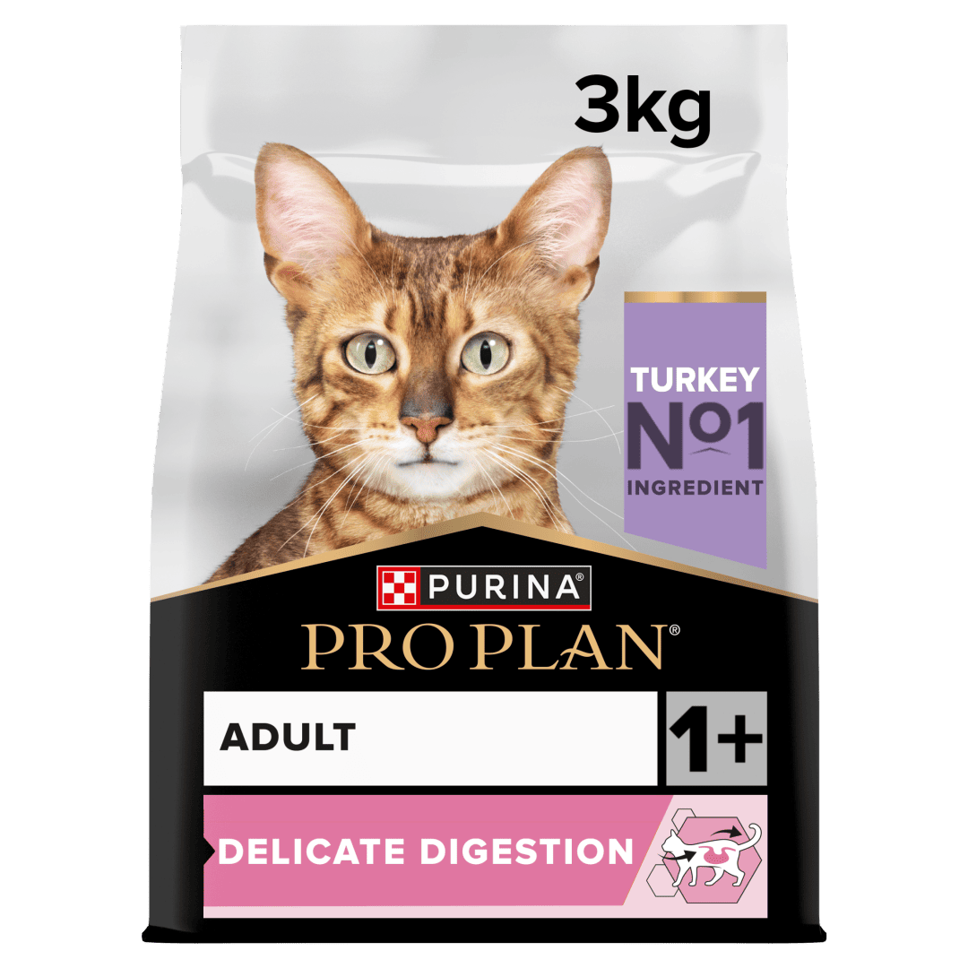 PRO PLAN® Delicate Digestion Turkey Dry Cat Food