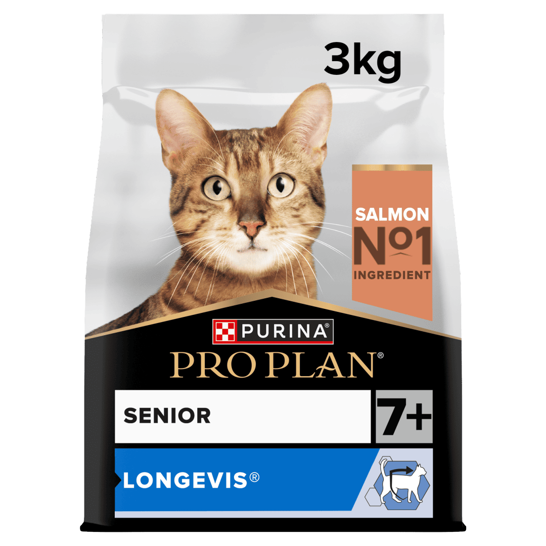PRO PLAN® Adult 7+ LONGEVIS Salmon Dry Cat Food