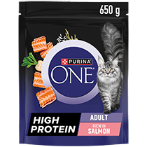 PURINA ONE® HIGH PROTEIN Salmon Dry Cat Food