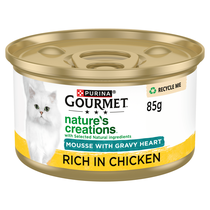 GOURMET™ Nature's Creations Gravy Heart Chicken Wet Cat Food